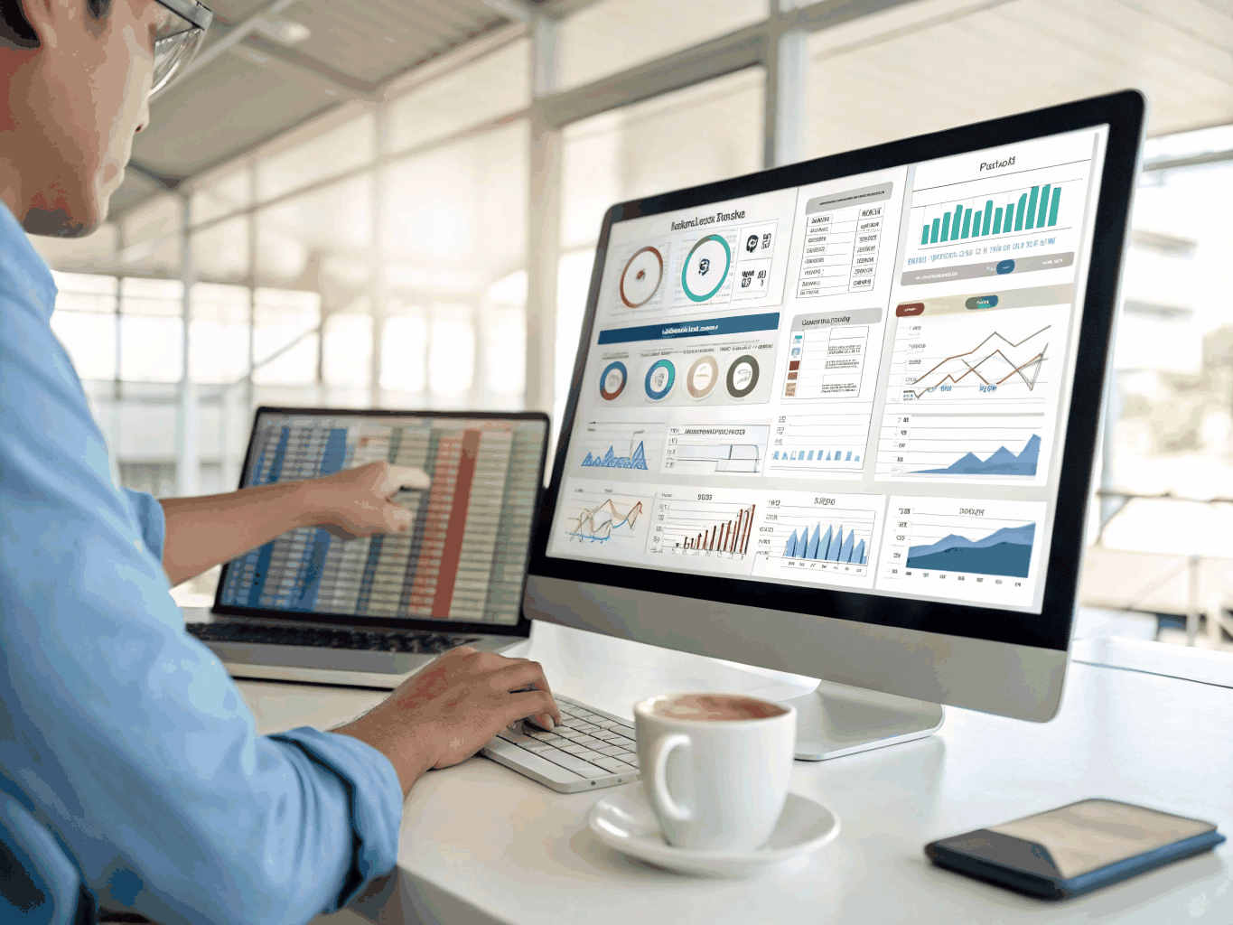 High-speed server diagnostics and performance metrics dashboard